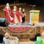افتتاحیه هفتمین جشن ملی پسته رفسنجان در تپه های ماسه بادی شهر صفائیه